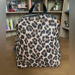 Michael Kors Leopard Print Backpack